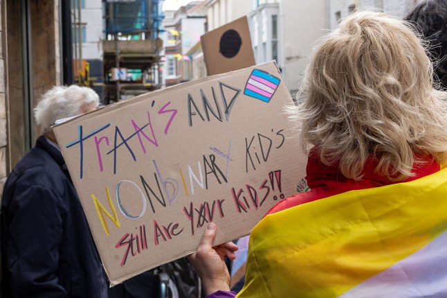 Trans Pride at Falmouth Pride 2025