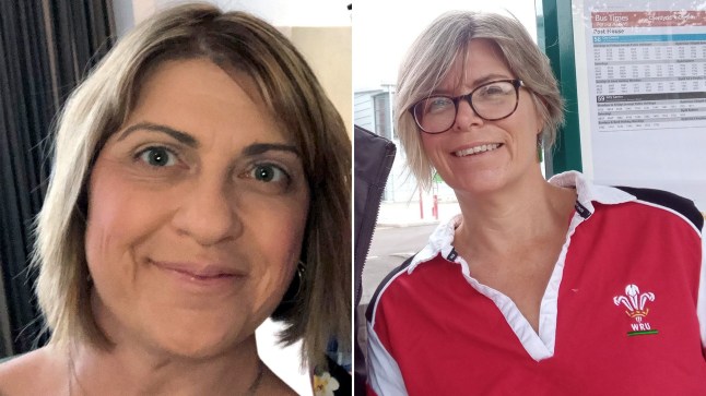 Teachers who were injured in the Ammanford school stabbing.