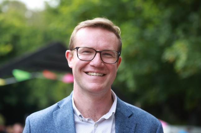 Mandatory Credit: Photo by REX/Shutterstock (14562433c) Labour Candidiate for Macclesfield. Tim Roca Labour candidates, UK - 27 Jun 2024