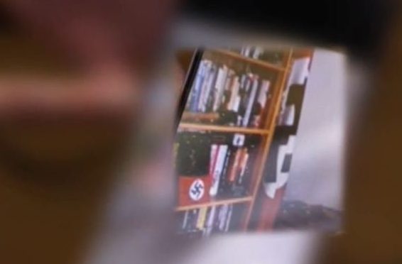 NHS worker had Nazi flag and picture of Hitler in the background of Zoom call, whistleblower claims